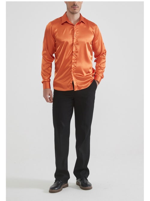 Camisa de satén Kebello - Kiabi
