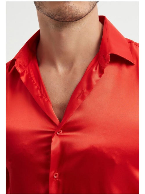 Camisa de satén Kebello - Kiabi