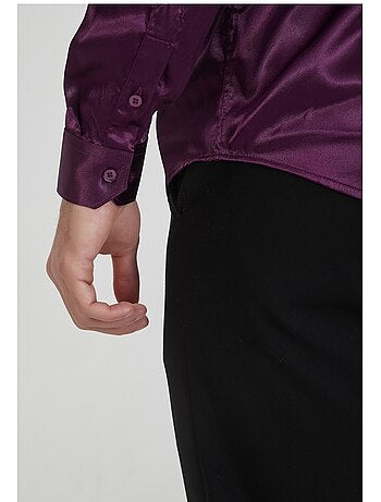 Camisa de satén Kebello