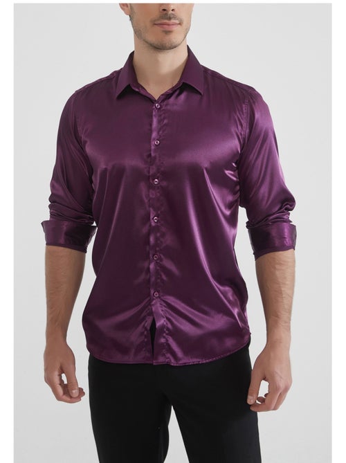 Camisa de satén Kebello - Kiabi