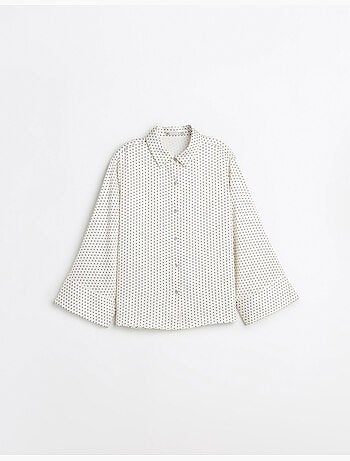 Camisa de satén, MO Fashion