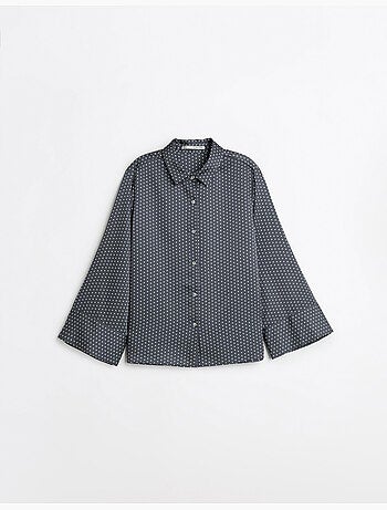 Camisa de satén, MO Fashion
