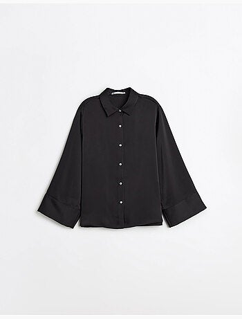 Camisa de satén, MO Fashion