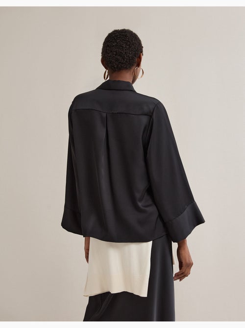 Camisa de satén, MO Fashion - Kiabi