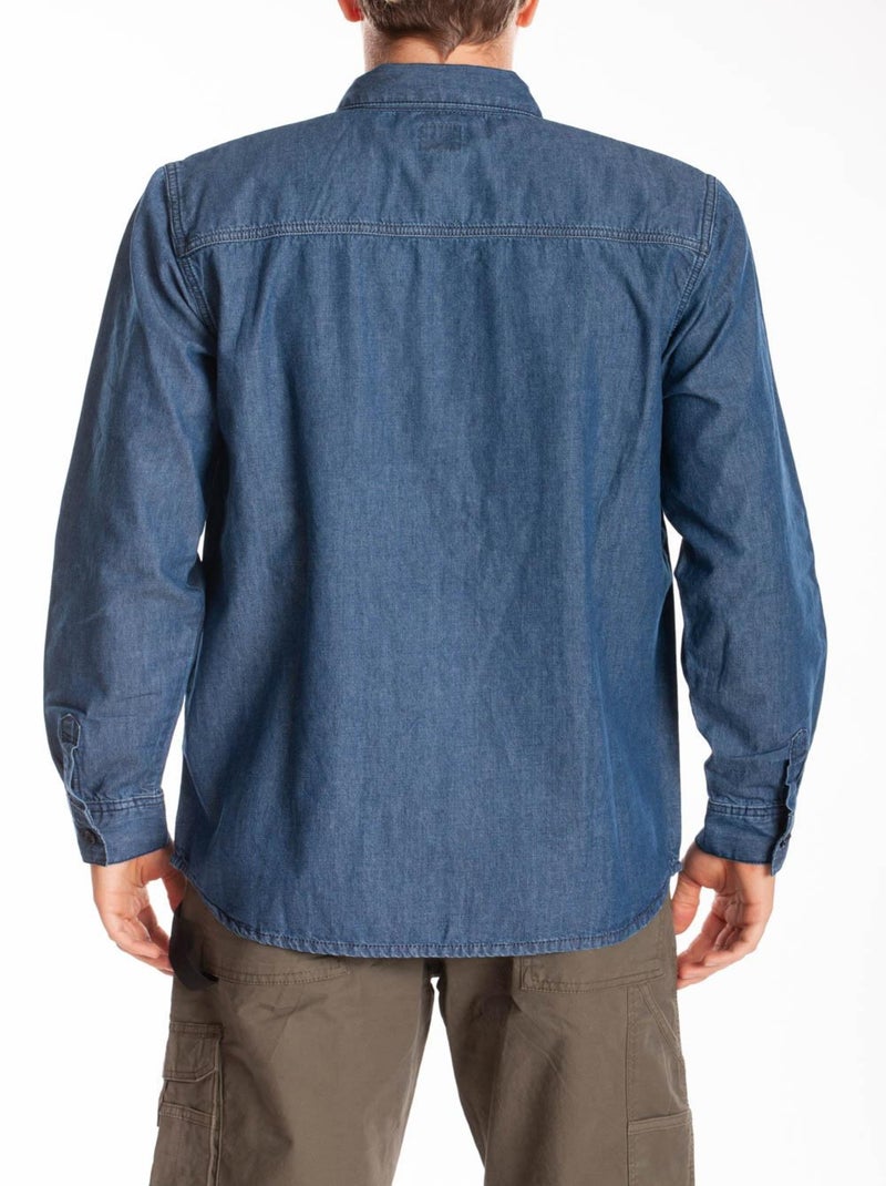 Camisa de trabajo de jeans MATT 'Rica Lewis' Azul - Kiabi