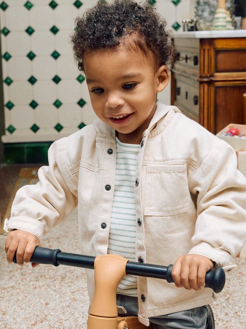 Camisa de twill con capucha - Kiabi