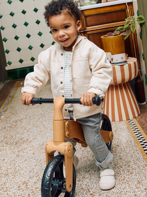 Camisa de twill con capucha - Kiabi