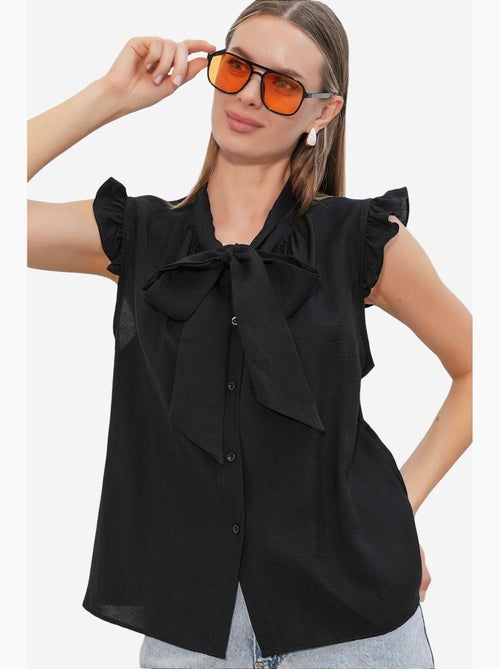 Camisa de viscosa y nailon bdart - Kiabi Camisa de viscosa y nailon bdart - Kiabi