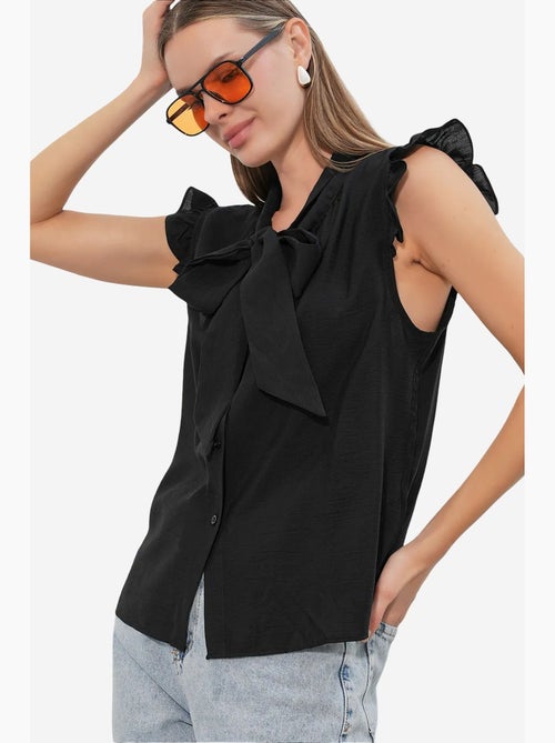 Camisa de viscosa y nailon bdart - Kiabi Camisa de viscosa y nailon bdart - Kiabi