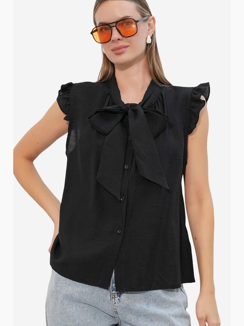 Camisa de viscosa y nailon bdart - Kiabi Camisa de viscosa y nailon bdart - Kiabi