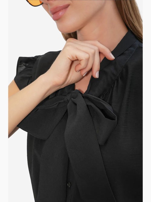 Camisa de viscosa y nailon bdart - Kiabi Camisa de viscosa y nailon bdart - Kiabi