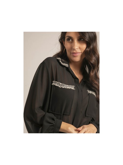 Camisa de voile OLLIE - Kiabi Camisa de voile OLLIE - Kiabi