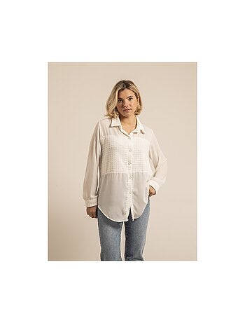 Camisa de voile tweed ORENZA