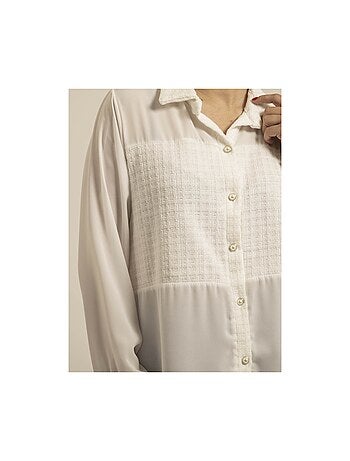 Camisa de voile tweed ORENZA