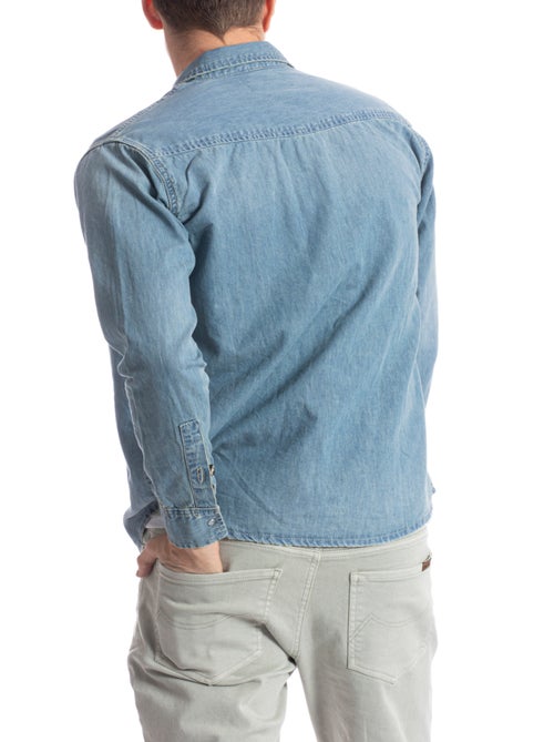 Camisa denim corte western FURIO 'Rica Lewis' - Kiabi