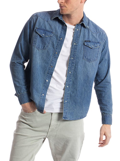 Camisa denim corte western FURY 'Rica Lewis' - Kiabi