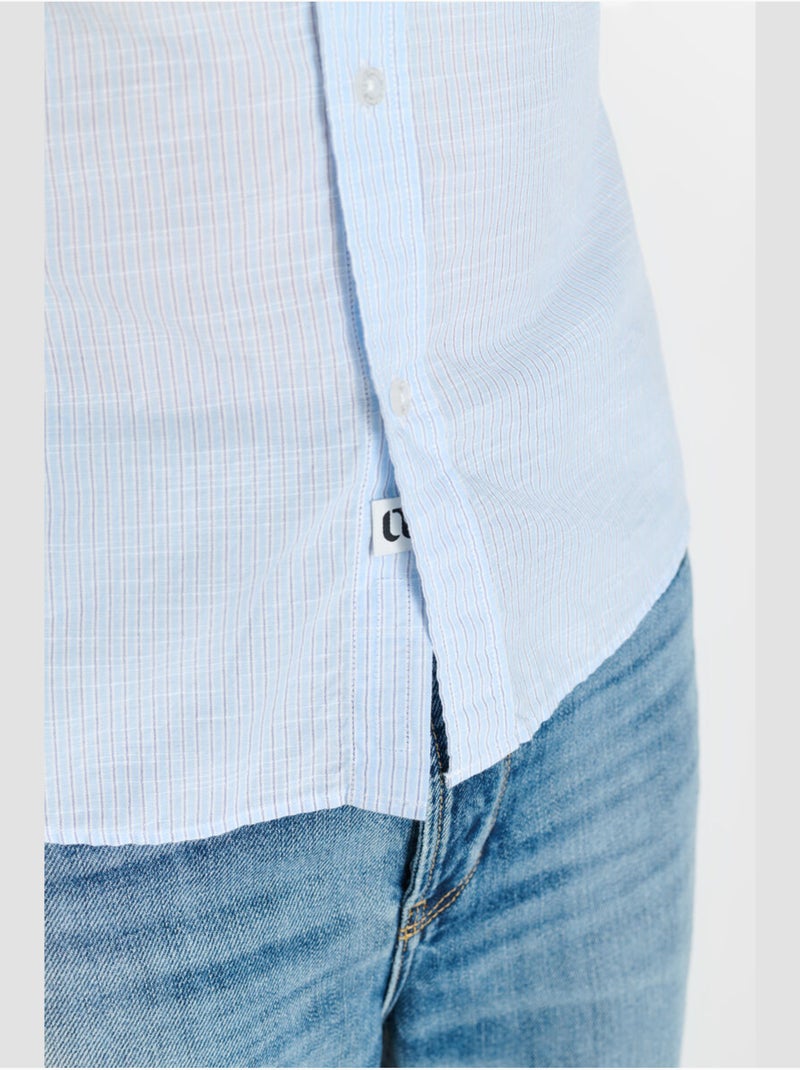Camisa DROJÉ Azul - Kiabi
