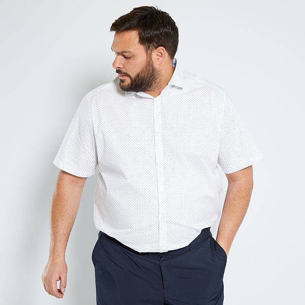 camisa elastica hombre