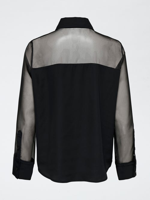 Camisa elegante transparente 'JDY' - Kiabi