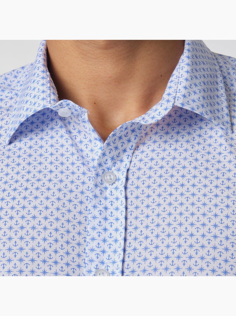 camisa estampada Azul cielo - Kiabi