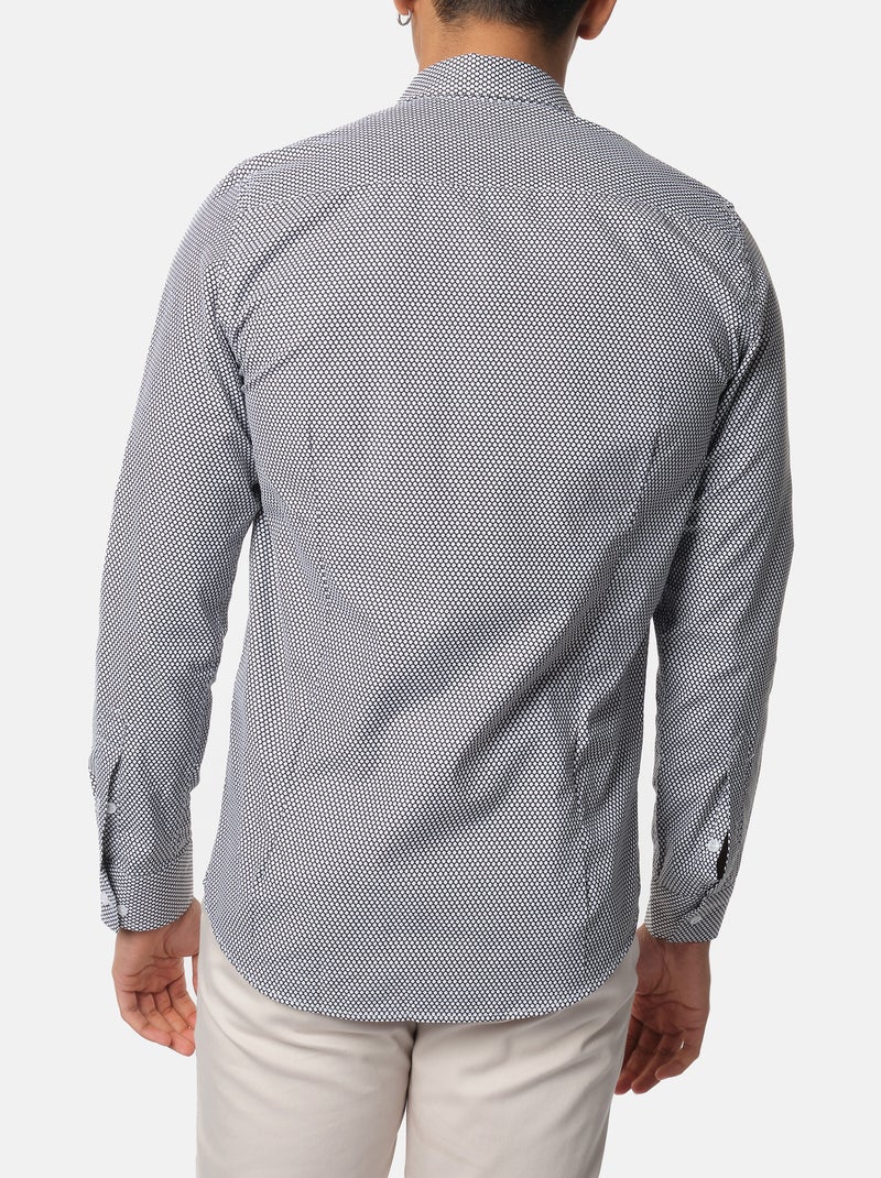 camisa estampada Azul marino - Kiabi