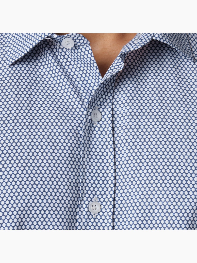 camisa estampada Azul - Kiabi