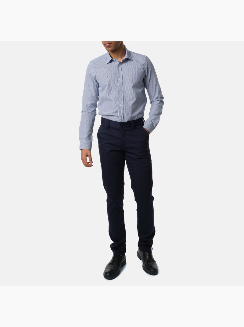 camisa estampada Azul - Kiabi