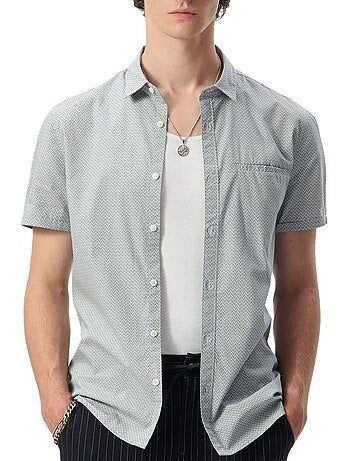 Camisa de Manga Corta para Hombre Teddy Smith