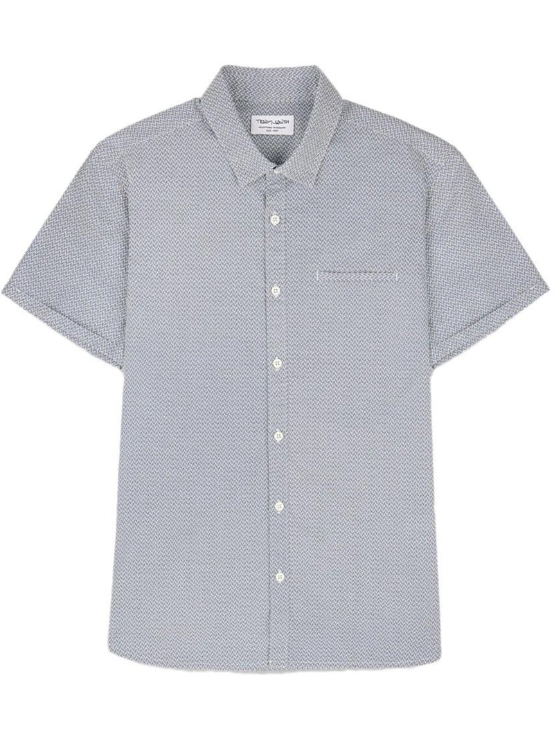 Camisa estampada de hombre Teddy Smith Azul - Kiabi