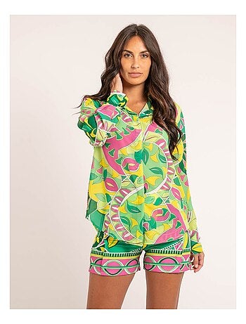 Camisa estampada OMBELLE