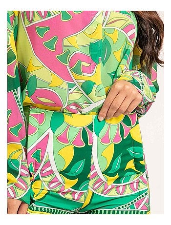 Camisa estampada OMBELLE