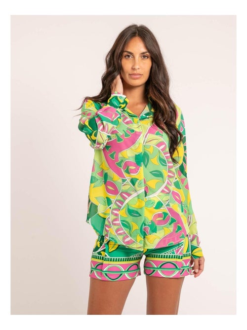 Camisa estampada OMBELLE - Kiabi