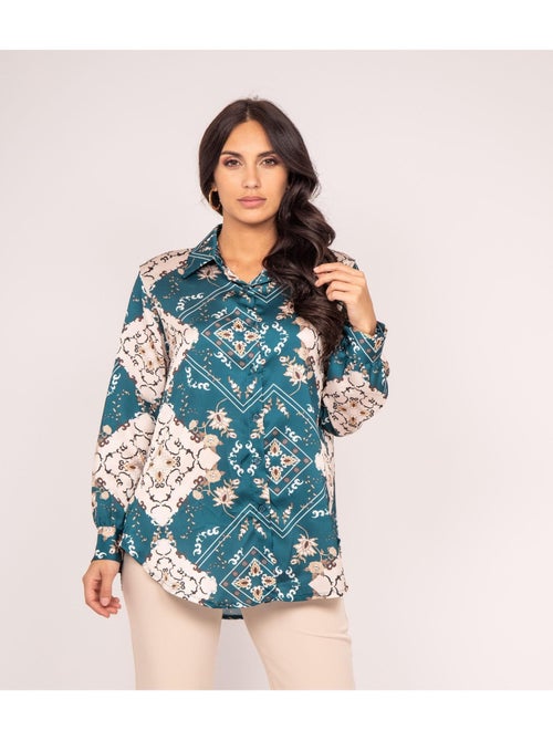 Camisa estampada OMIST - Kiabi
