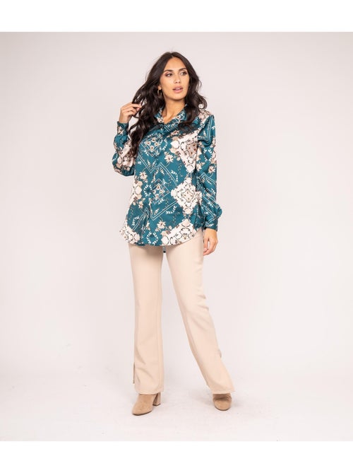 Camisa estampada OMIST - Kiabi