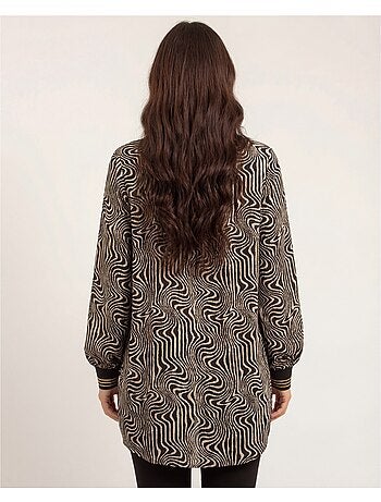 Camisa estampada OZANA