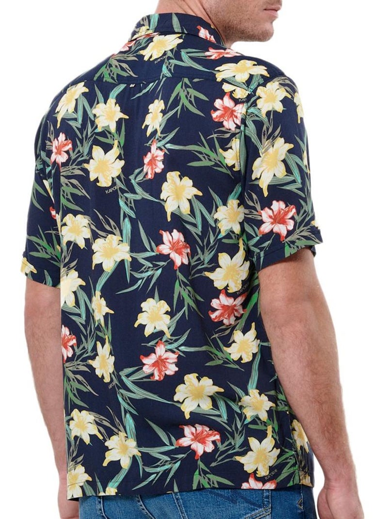 Camisa estampada para hombre Kaporal Azul marino - Kiabi