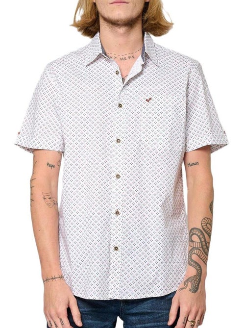 Camisa Estampada para Hombre Kaporal - Kiabi Camisa Estampada para Hombre Kaporal - Kiabi