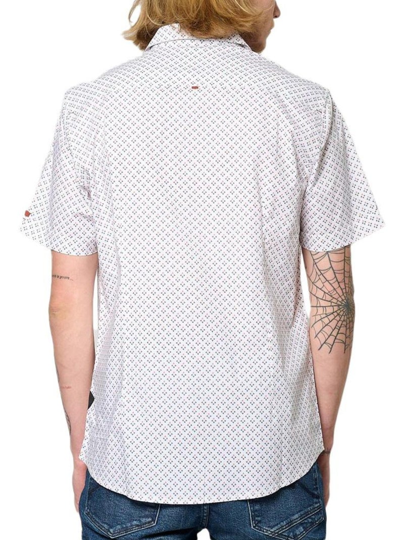 Camisa Estampada para Hombre Kaporal Blanco - Kiabi