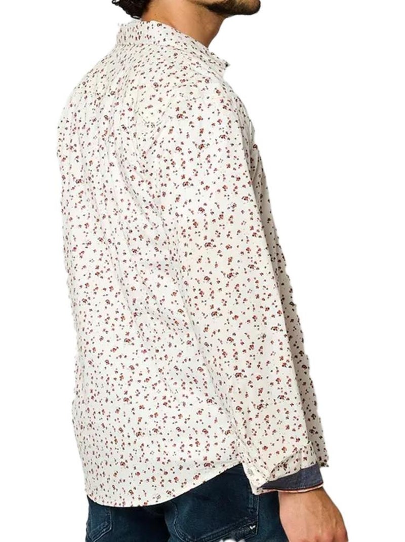 Camisa Estampada para Hombre Kaporal Blanco - Kiabi