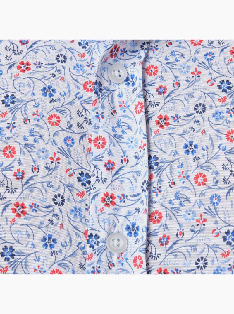 Camisa estampada Rojo - Kiabi