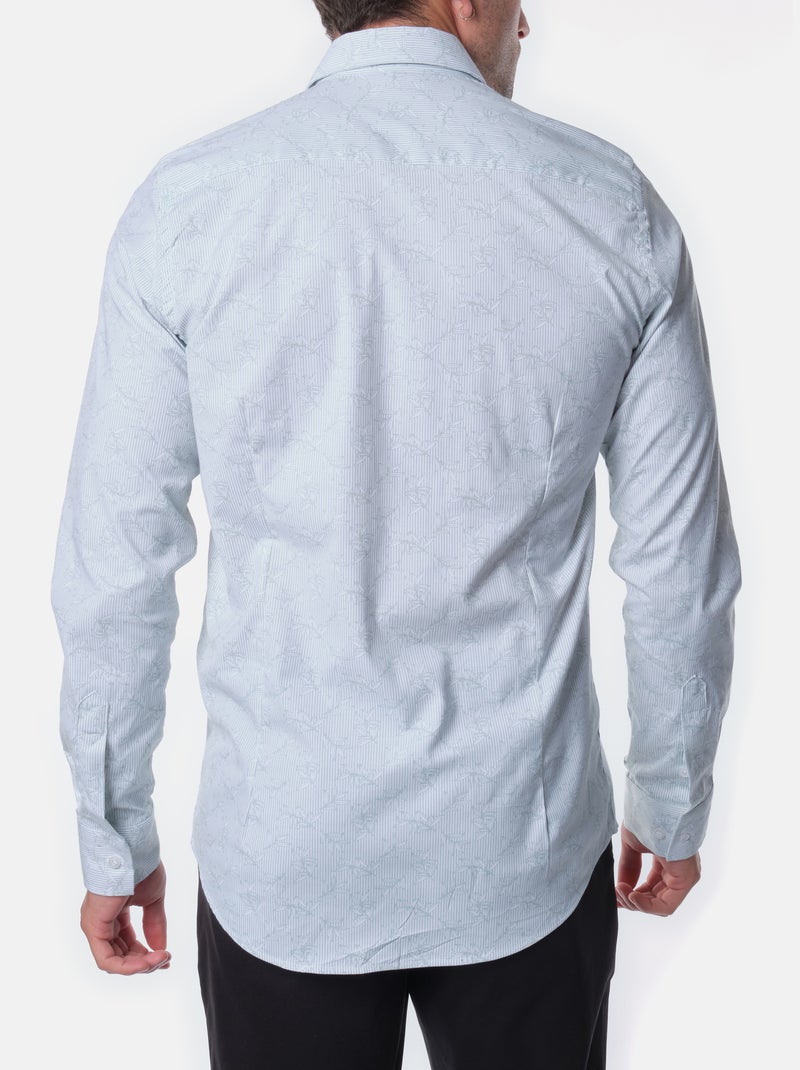 camisa estampada Verde - Kiabi