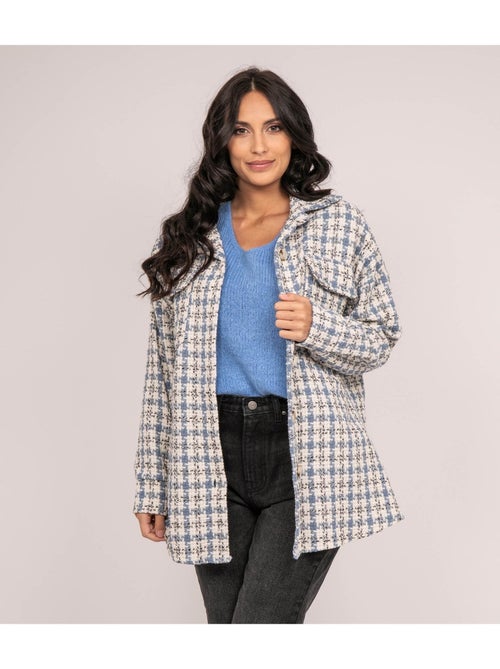 Camisa exterior de cuadros UBARTH - Kiabi