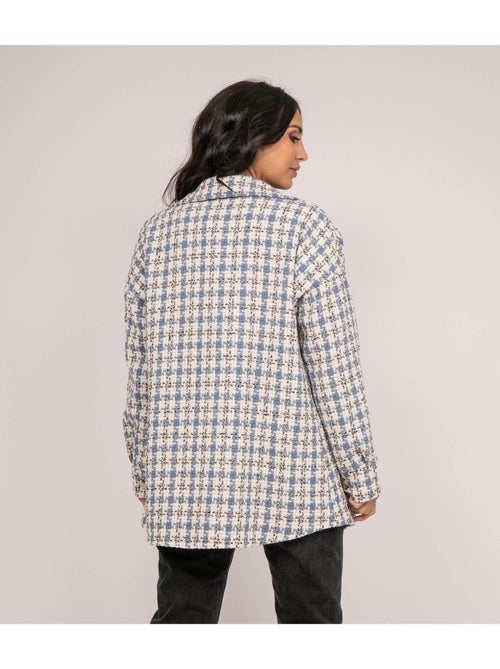 Camisa exterior de cuadros UBARTH - Kiabi