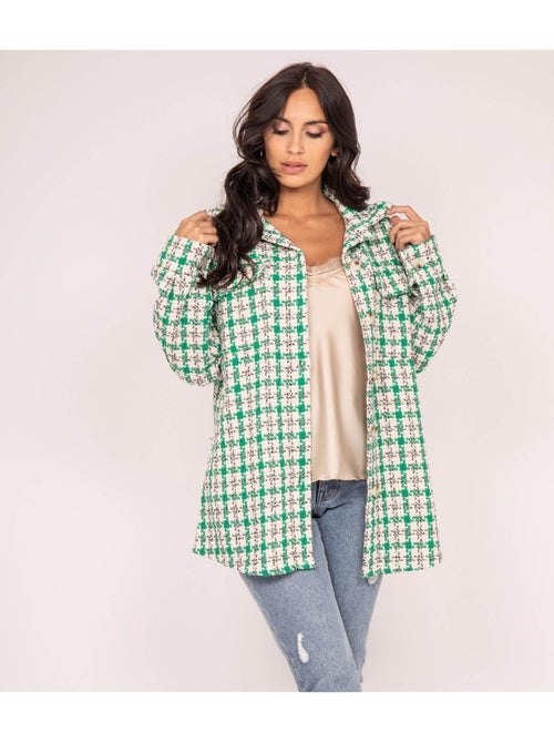 Camisa exterior de cuadros UBARTH - Kiabi