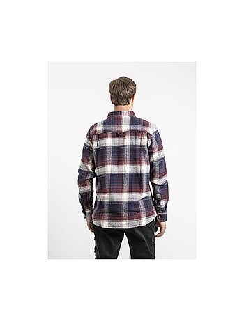 Camisa exterior de manga larga a cuadros TARECAGE