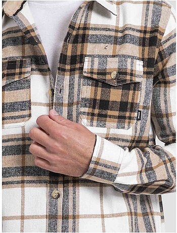 Camisa exterior de manga larga a cuadros TOMARCUS