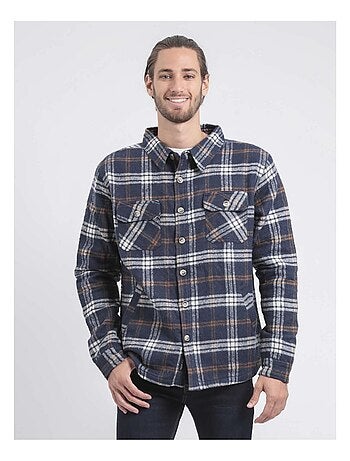 Camisa exterior de manga larga de cuadros TORANOL