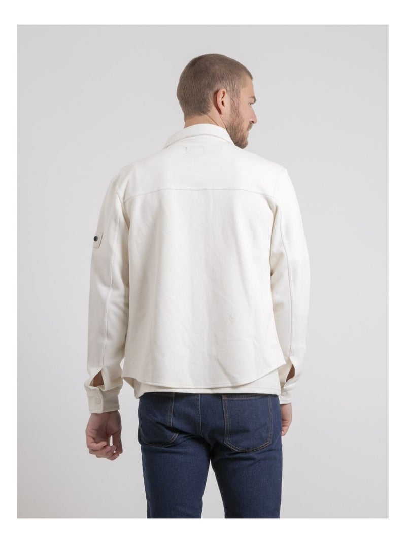 Camisa exterior de punto DOPEMON Beige - Kiabi