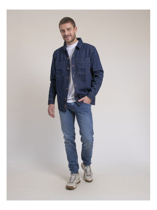 Camisa exterior de puro algodón denim TUDESSY - Kiabi