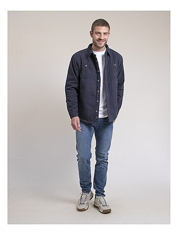 Camisa exterior de puro algodón ZESCUMAC